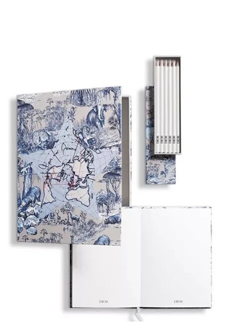 Christian Dior "Around The World" Collector Stationery Gift Set